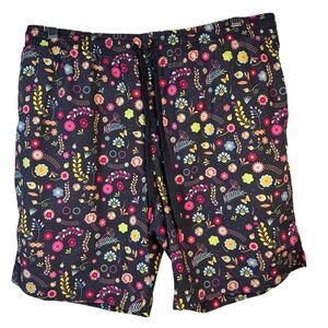 RSVLTS Flores de La Noche Shorts Trunks Unlined Men’s Large Navy Multi